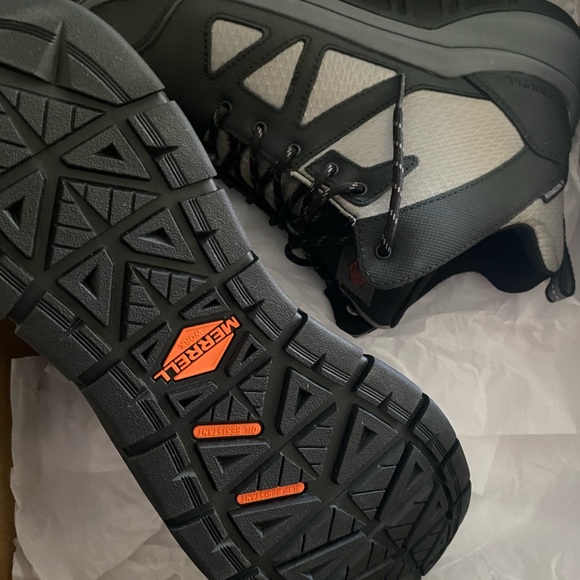 Man's Boots Merrell Work Fullbench Speed Mid Wp CF Size US 10.5 M - Picture 3 of 3